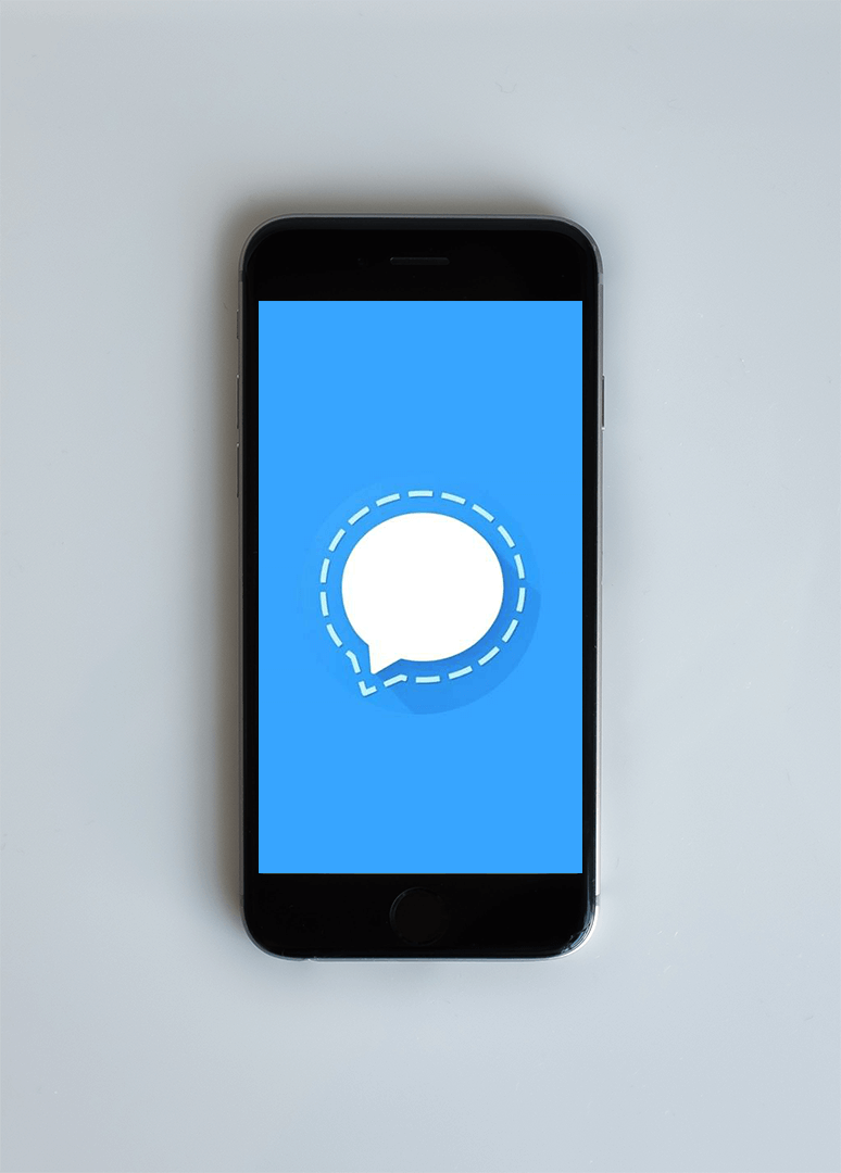 signal private messaging app