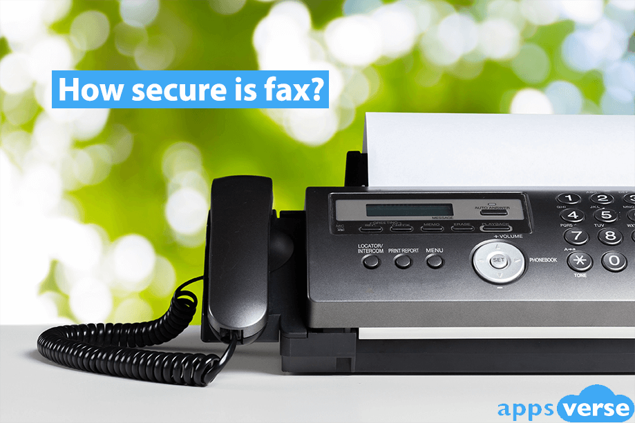 How secure is fax?