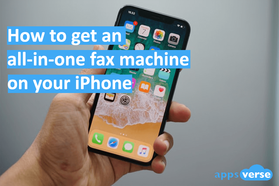 How to get an all-in-one fax machine on your iPhone