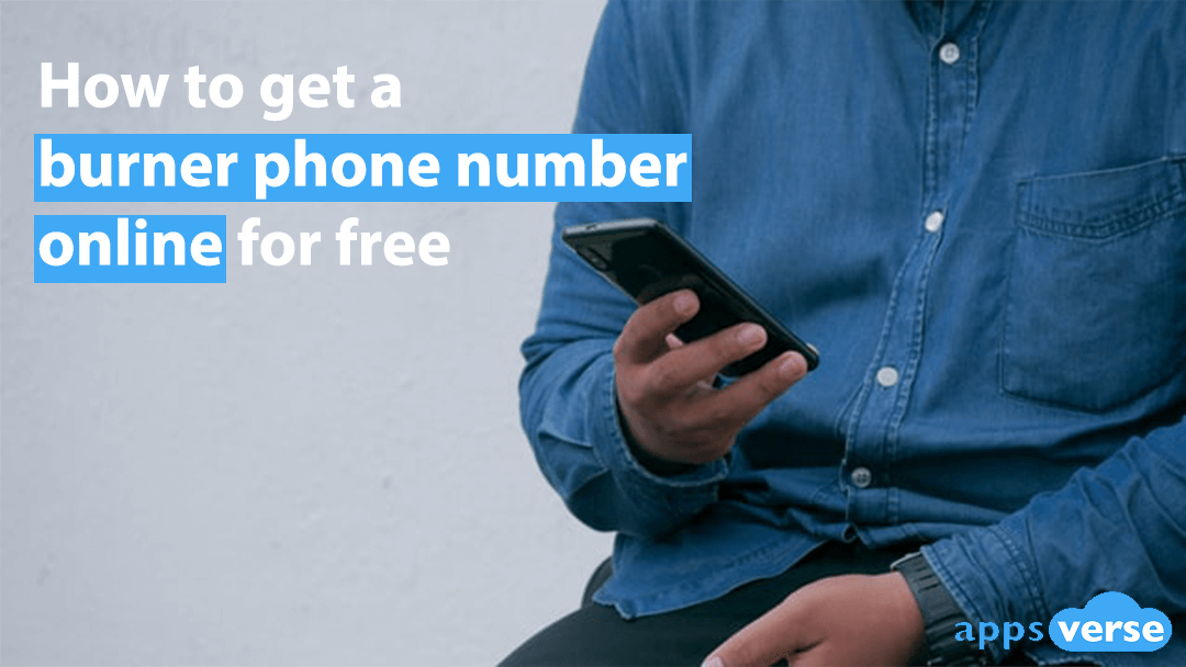 How to get a burner phone number online for free