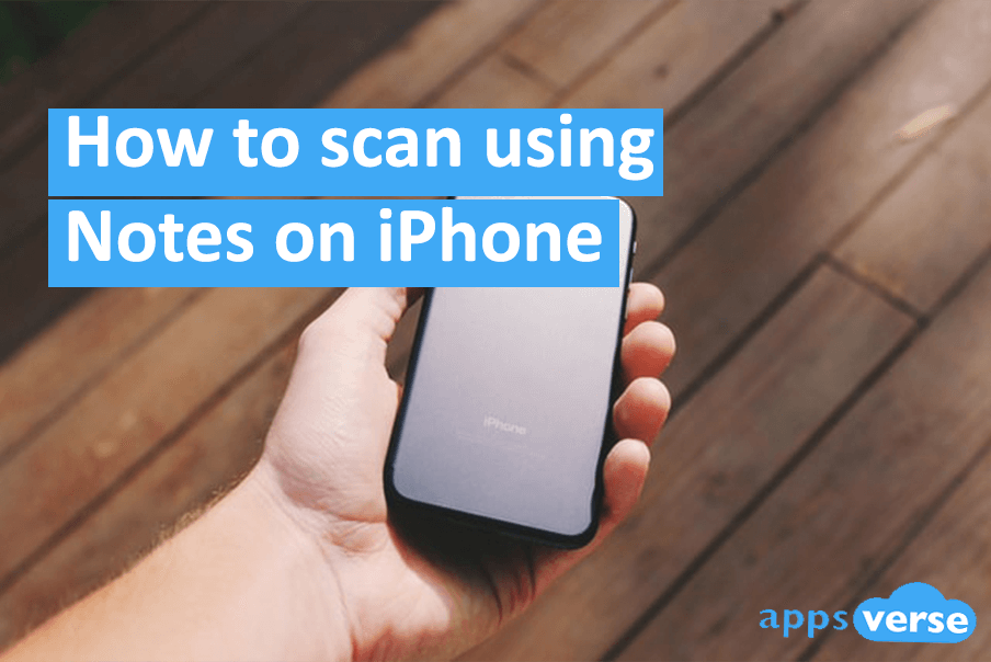 How to scan using Notes on iPhone